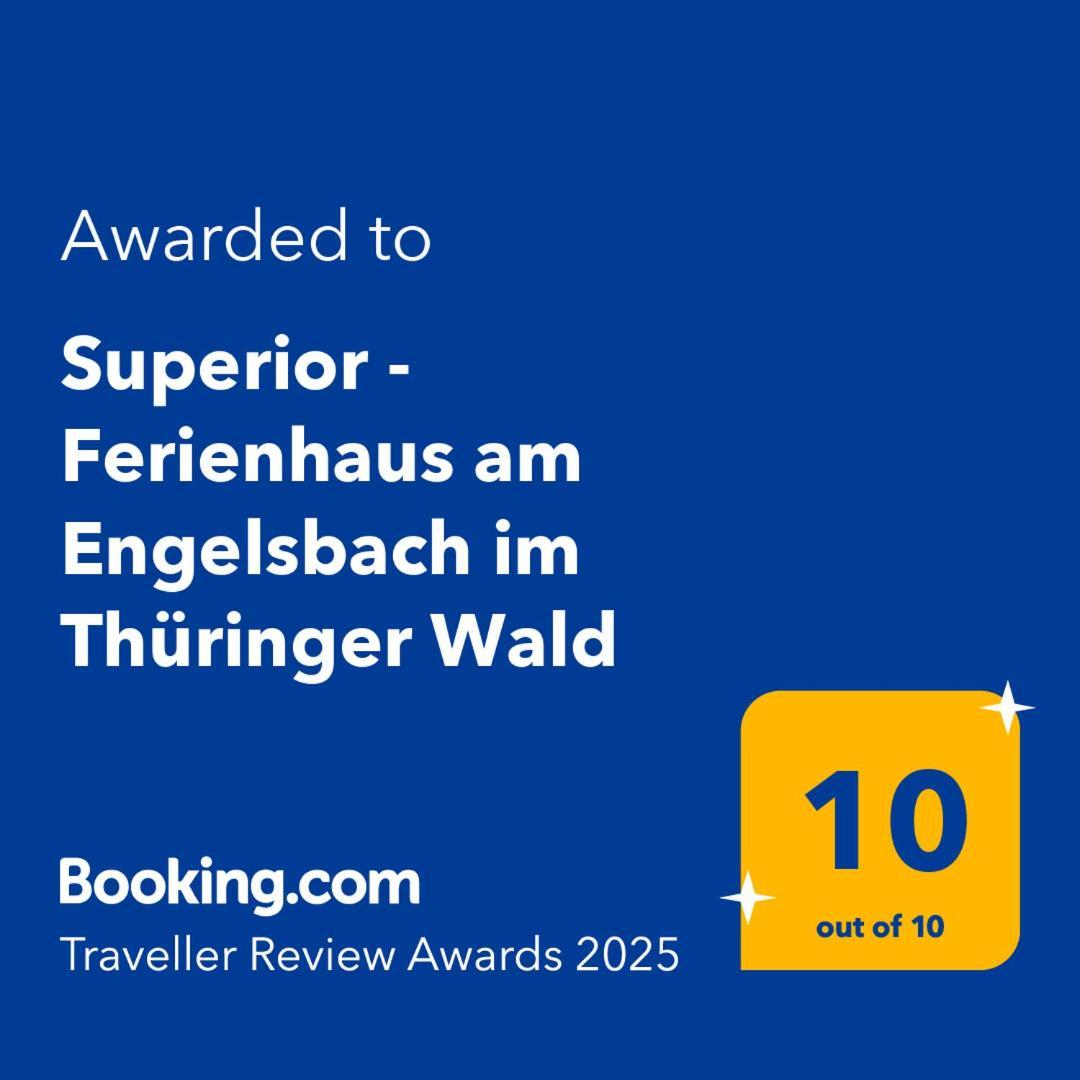 Superior - Ferienhaus Am Engelsbach Im Thueringer Wald Exteriör bild